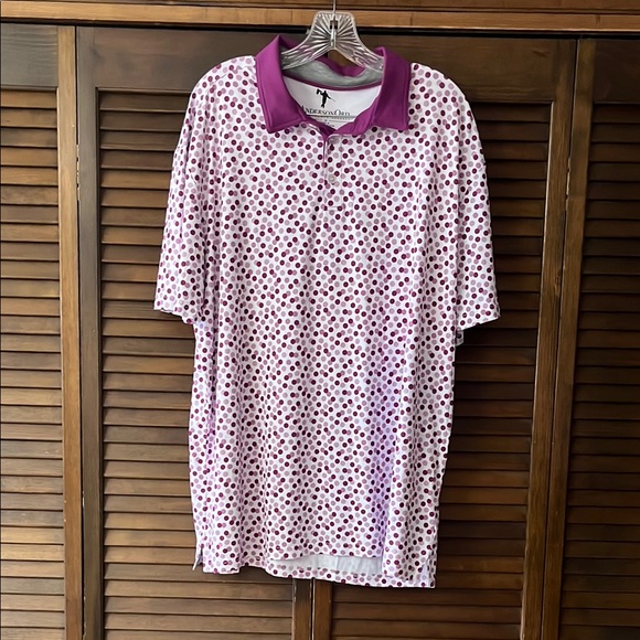 AndersonOrd Purple Polka Dot Men's Shirt - Picture 1 of 5